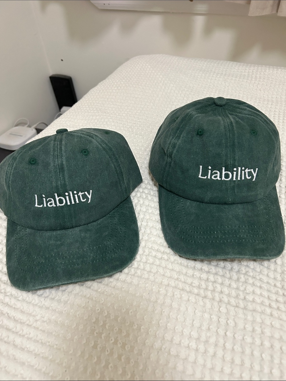 Embroidered Dark Green Men’s Baseball Cap. New !
